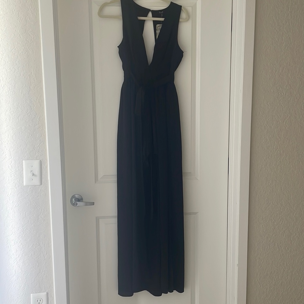 A high-low Romper